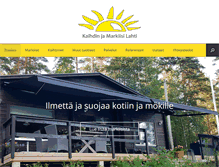 Tablet Screenshot of kaihdinjamarkiisilahti.fi